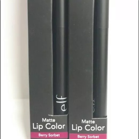 ELF Other - Lot of 2 ELF LIp Matte Berry sorbet lipstick